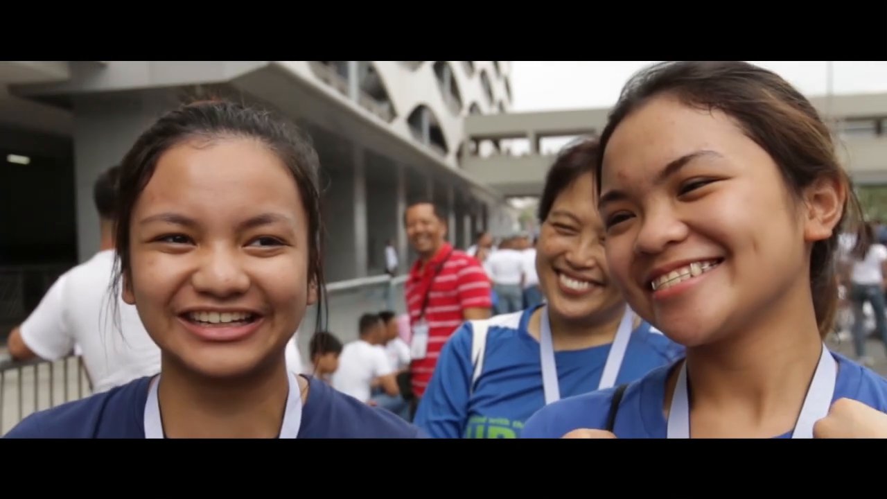 Pope Francis meets with Families of Hope in Manila
